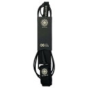 【2,000円OFFクーポン発行中】 オクトパスOCTOPUS IS REALサーフィンリーシュコードミディアムリーシュ6ft MEDIUM LEASHブラック