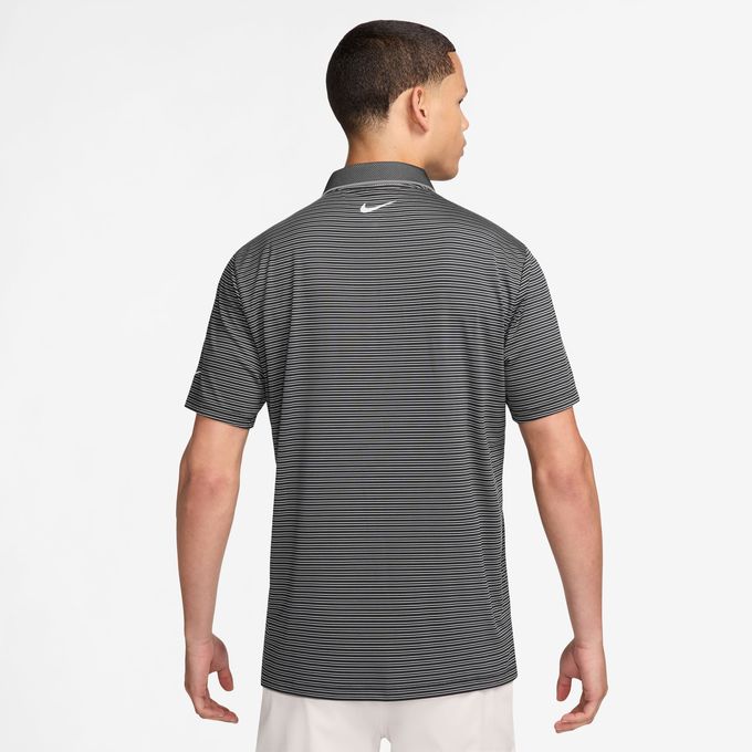 【クーポン発行中！】 ナイキ NIKE メンズ ゴルフウェア トップス 半袖 ポロシャツ AS M NK DF TOUR STRIPE POLO OL FZ7480 010 【2025SS】