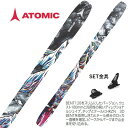 ATOMIC ( アトミック スキー板 ) フリーライド 【2024-2025】 BENT 100 + MARKER 【2024】GRIFFON 13 ID B...