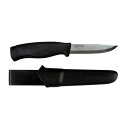 【お得なクーポン発行中】 モーラナイフ MORAKNIV キャンプ ナイフ コンパニオン ヘビーデューティー ブラック ステンレス (品番) 13158