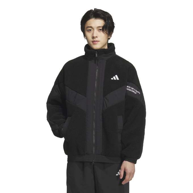 【2,000円OFFクーポン発行中】アディダス adidas メンズ カジュアルウエア アウター ジャケット M WORD ボアジャケット KA1273 CS116 【2025FW】