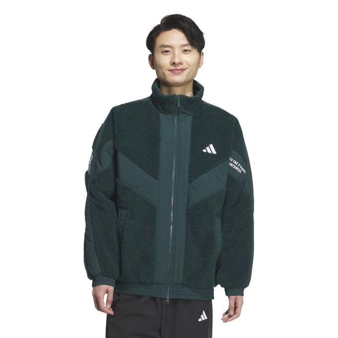 【2,000円OFFクーポン発行中】アディダス adidas メンズ カジュアルウエア アウター ジャケット M WORD ボアジャケット KA1274 CS116 【2025FW】