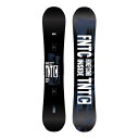 【お得なクーポン発行中】 エフエヌティーシー FNTC 【スノーボード 板】 TNT C(カラー)BLACK 【2024-2025 NEWモデル】