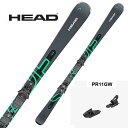 【お得なクーポン発行中】 HEAD ( ヘッド スキー 板 ) 【2024-2025】 SHAPE V4 + All Mountain PR Base + PR...