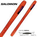 【お得なクーポン発行中】 SALOMON ( サロモン スキー板 ) フリーライド 【2024-2025】 QST 106 (板のみ)