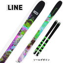 【お得なクーポン発行中】 LINE ( ライン スキー 板 ) 金具付 【2024-2025】 PANDORA 92 パンドラ 92 + SQUIRE 10 D...