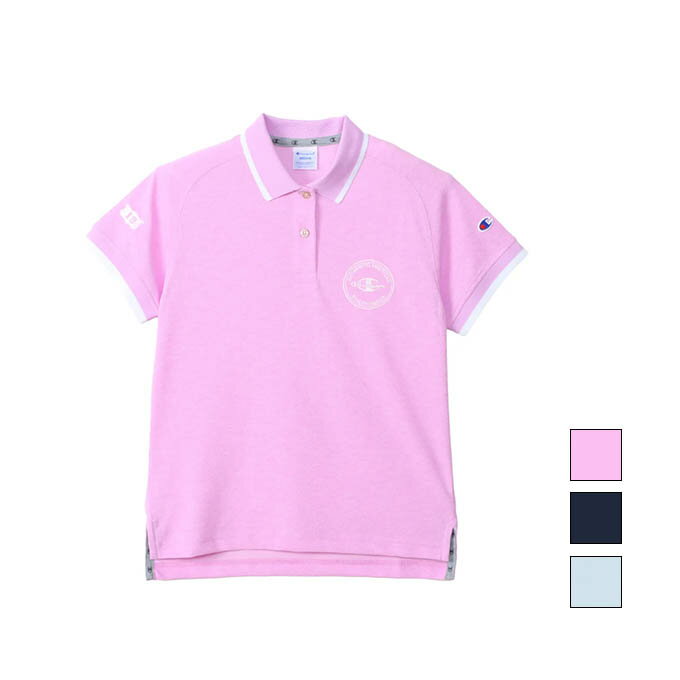 【2,000円OFFクーポン発行中】 チャンピオン CHAMPION レディース ゴルフ ウェア トップス 半袖 ポロシャツ POLO SHIRT CW-BG303 【2025SS】