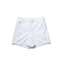 【お得なクーポン発行中】 ニューエラ NEW ERA レディース ゴルフ ウェア ボトムス ショートパンツ GFW SHORT PANTS WHI 【2025SS】