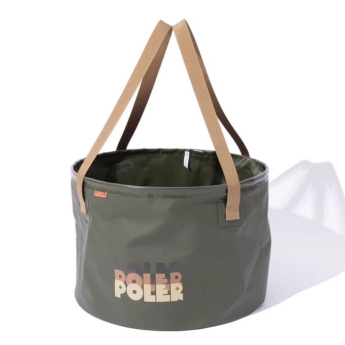  ポーラー POLER メンズ レディース マリン サーフ アクセサリー ウォーターバケット HIGH&DRY PVC WATER BUCKET 261MCV0110 OLV 