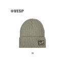 【お得なクーポン発行中】 ベスプ VESP メンズ レディース スノーボード ニット帽 ビーニー Light Rib Knit Beanie VPMB1026 ...