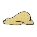 【お得なクーポン発行中】 【国内正規品】 エビス ebs スノーボード アクセサリー デッキパッド STOMP KUMA 4400504 BEIGE 【24-2...