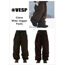 【お得なクーポン発行中】 ベスプ VESP メンズ レディース スノーボード ウエア パンツ PANTS VPMP1051 【24-25モデル】