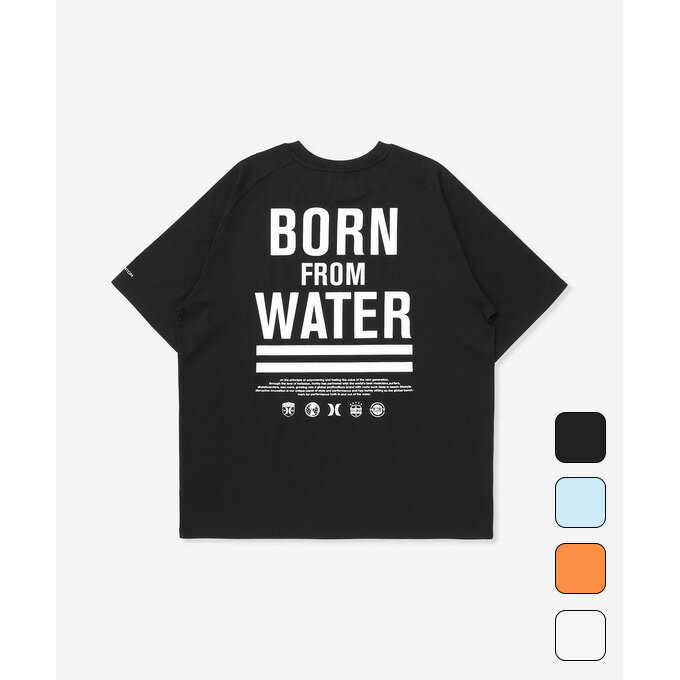 ハーレー Hurley メンズ マリン サーフ ウェア トップス 半袖 Tシャツ ラッシュガード PHANTOM BFW OVRSZD SS TEE MUSS251030 