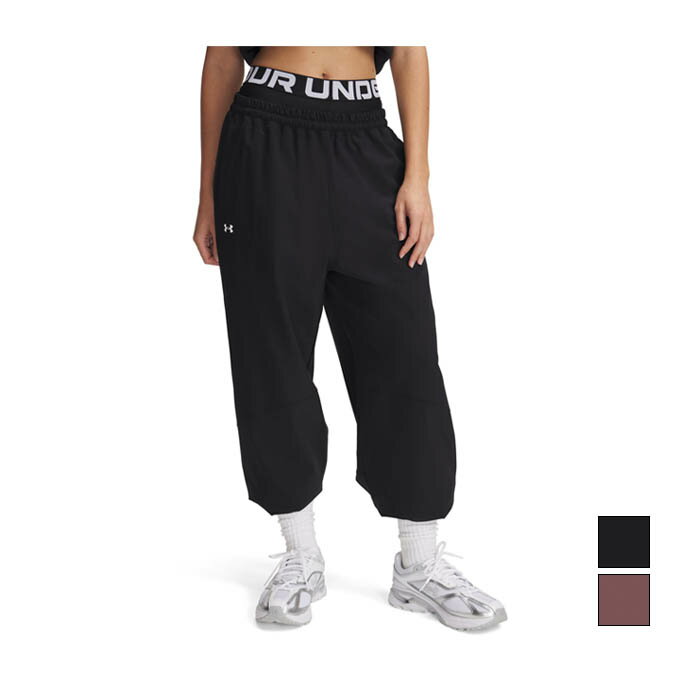 【2,000円OFFクーポン発行中】 アンダーアーマー UNDER ARMOR レディース トレーニング ウェア ボトムス ジャージ ロング パンツ UA RIVAL WOVEN PANTS 6005512 【2025FW】