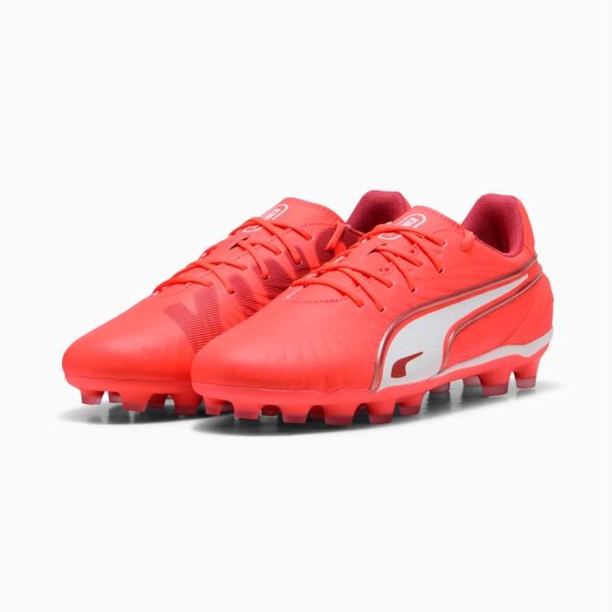 【2,000円OFFクーポン発行中】 プーマ PUMA ジュニア サッカー スパイク シューズ 土・人工芝用 キング マッチ HG/AG+MID JR 1083...
