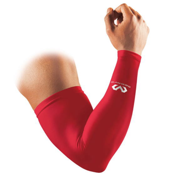 McDavid マクダビッド サポーター パワーアームスリーブ 2本入 M6566 スカーレット