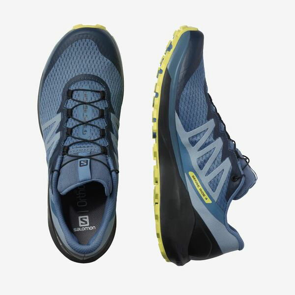 SALOMON サロモン トレイルランニングシューズ SENSE RIDE 4 L41210400 Copen Blue/Bk/Even