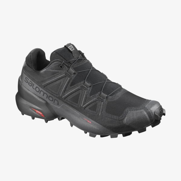 SALOMON サロモン トレイルランニングシューズ SpeedCross 5 WIDE L40793500 Black/Phantom