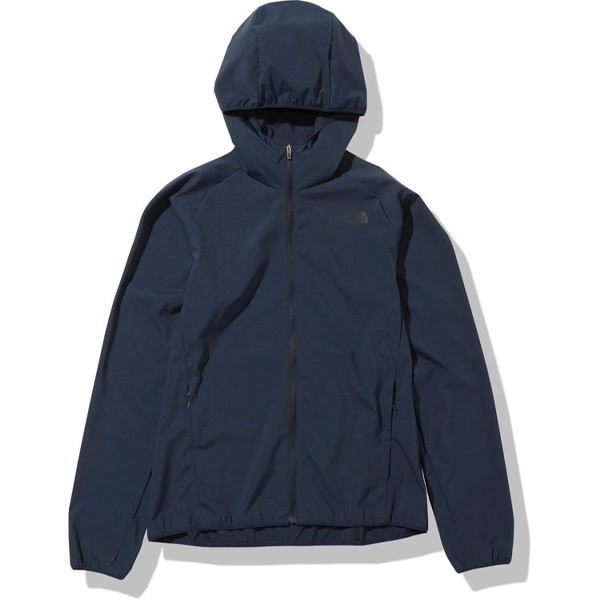 THE NORTH FACE ザノースフェイス ランニング 軽量ソフトシェルジャケット APEX Light Hoodie NPW22080 レディース アーバンネイビー