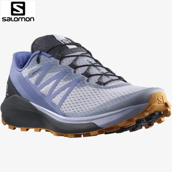 SALOMON サロモン トレイルランニングシューズ トレランシューズ SENSE RIDE 4 W センスライド4 L41690800 レディース P.HEATHER/EBONY/B. ORANGE