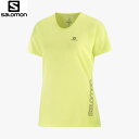 SALOMON T gCjO g V[gX[uTVc SENSE AERO SS TEE W ZX GASS T LC1731300 fB[X SUNNY LIME