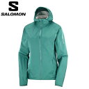 SALOMON サロモン トレイルランニング レインジャケット Bonatti WaterProof Jacket WP W レディース Pacific