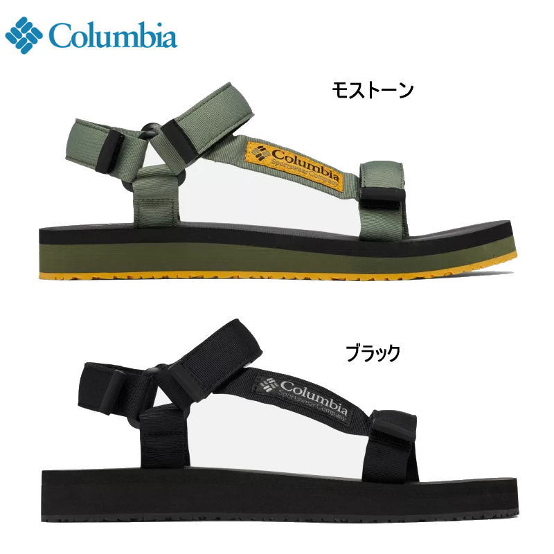 Columbia コロンビア ブレイクサイダー サンダル BM0486 メンズ Breaksider Sandal スポーツサンダル シャワーサンダル アウトドアサンダル ビーサン リカバリーサンダル ランニング ヨガ トレラン ビーチ キャンプ 軽量 ストラップ マジックテープ