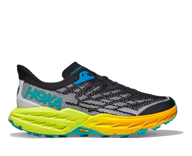 HOKA ONE ONE zJ IlIl W SPEEDGOAT 5 1123158 BLACK/Evening PrimRose fB[X ECY  gCjOV[Y gV[Y Xs[hS[g5 ru\[ V[ Xj[J[ C NbV