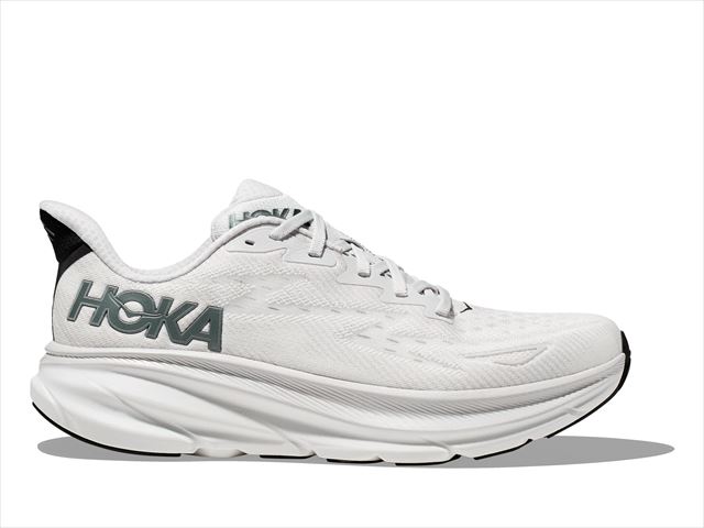 HOKA ONE ONE ホカ オネオネ M CLIFTON 9 1127895 Nimbus Cloud/Steel Wool メンズ 厚底 ランニングシューズ クリフトン9 マラソン ジョギング ロード ランシュー スニーカー 靴 クッション