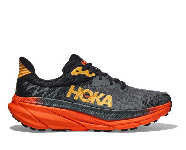 HOKA ONE ONE ホカ オネオネ M CHALLENGER 7 1134497 CastleRock/Flame メンズ 厚底 トレイルランニングシューズ トレランシューズ チャレンジャー マラソン ジョギング ロード兼用 ランシュー スニーカー 靴 クッション