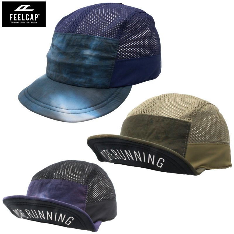 日本製 FEELCAP フィールキャップ DOPE RUNNING CAP FC-018 ドープ ランニングキャップ トレラン キャップ 帽子 トレイルランニング 登山 トレッキング ウォーキング メッシュキャップ メンズ レディース ユニセックス