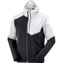 SALOMON T gCjO CWPbg BONATTI TRAIL Jacket JKT M DEEP BLACK/WHITE LC1864900 Y WaterProof {ibeB gC WPbg EH[^[v[t H h AEghA oR gbLO