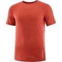 SALOMON T TVc CROSS RUN SS TEE M RED DAHLIA LC2138800 Y NX SS eB[ gCjO jO AEghA g }\ V[gX[u z