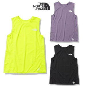 THE NORTH FACE ザノースフェイス ランニング タンクトップシャツ S/L Dry Dot Light Crew NTW12372 レディース スリーブレスドライドットライトクルー ノースリーブ カットソー トレラン トレイルランニング マラソン ジョギング 吸汗速乾 抗菌防臭 UVケア 紫外線対策