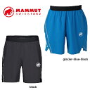 MAMMUT マムート ショーツ パンツ Aenergy TR Shorts Men 1023-00861 メンズ 軽量 速乾性 フィット サイドスリット ウエ...
