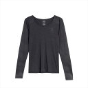 On オン ランニング 長袖Tシャツ Performance Long-T Lumos レディース 1WD30061242 Black/Iron