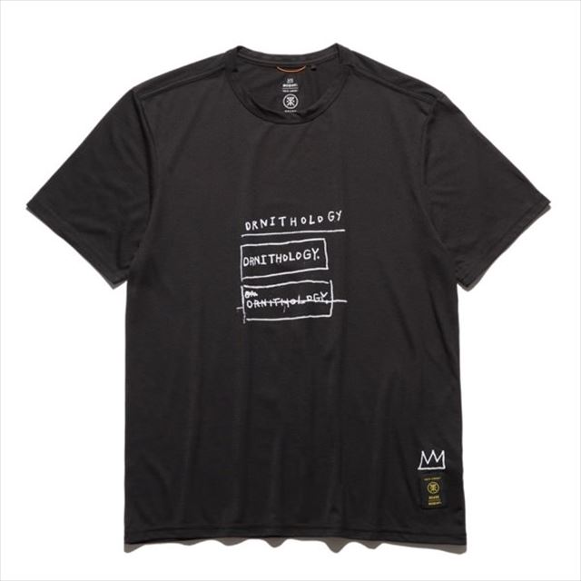 Run Amok ラン・アモック 半袖Tシャツ MATHIS BASQUIAT SS RK432-BLK メンズ ブラック メンズ マティス バスキア ランニング トレイルランニング トレラン マラソン ジョギング アウトドア 吸湿速乾 ジャージニット