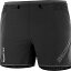 SALOMON サロモン ハーフショーツ パンツ SENSE AERO 5'' SHORTS M LC1870000 メンズ DEEP BLACK センスエアロ 5インチ ショーツ ハーフパンツ 短パン トレイルランニング ランニング トレラン マラソン ジョギング