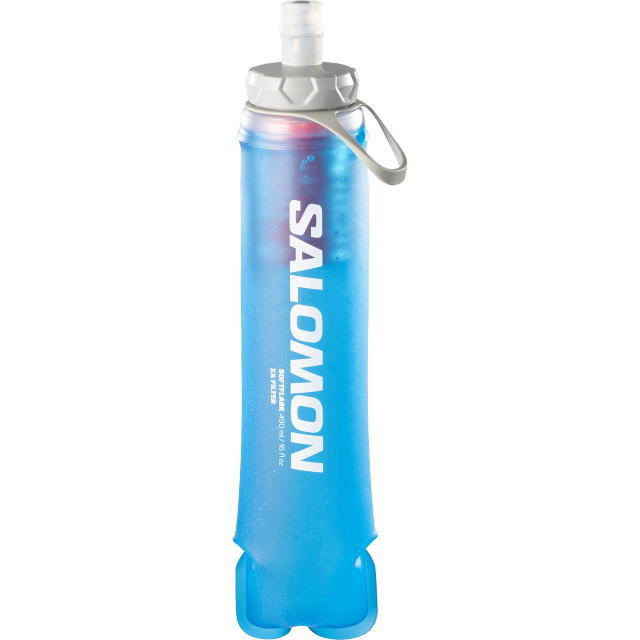 SALOMON サロモン ハイドレーションボトル XA フィルター SOFTFLASK XA FILTER 490ml LC1915800 トレイルランニング ソフトフラスク 浄水器 水分補給 フラスコ 水筒 ウォーターボトルマラソン ランニング ジョギング 登山 アウトドア