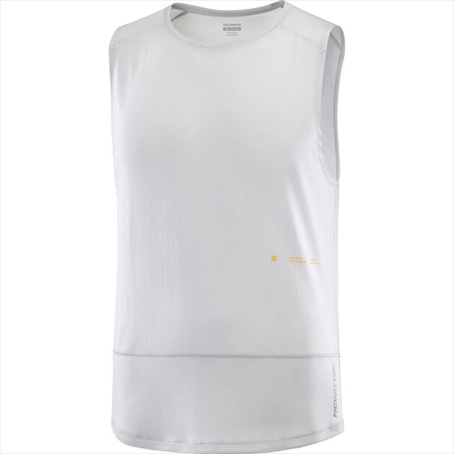 SALOMON サロモン タンクトップTシャツ CROSS RUN TANK GFX M LC2196200 メンズ クロスラン タンクトップ トレイルランニング トレラン マラソン ランニング ジョギング アウトドア 吸汗速乾