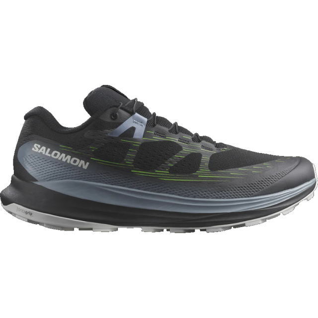 SALOMON サロモン トレイルランニングシューズ ULTRA GLIDE 2 L47386200 ウルトラグライド2 メンズ BLACK/Stone/GREENトレランシューズ トレイルシューズ アウトドアシューズ ハイキング 軽登山 トレッキング