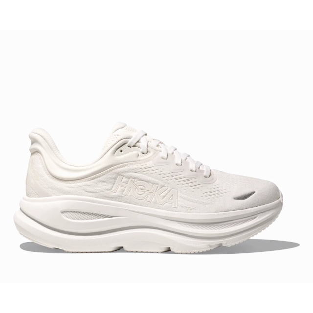 HOKA ONE ONE ホカ オネオネ W BONDI 9 1162012 White レディース ウイメンズ ボンダイ9 幅B 厚底 ランニングシューズ マラソン ジョギング ロード ランシュー スニーカー 靴 クッション ウォーキング 軽量 軽い 普段履き 陸上