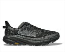 HOKA ONE ONE ホカ オネオネ M SPEEDGOAT 6 GTX 1155150 BLACK/OUTER メンズ スピードゴート6 ゴアテックス GORE-TEX 防水透湿 厚底 トレイルランニングシューズ トレラン ハイキング トレッキング 登山 スニーカー 靴 クッション ウォーキング 軽量 軽い 普段履き