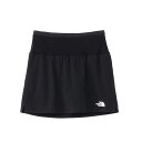 THE NORTH FACE ザノースフェイス ランニングショーツ Enduris Racing Skirt NBW62481 レディース ブラック ハーフパン...