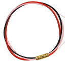 【納期約3-4週間】セブ SEV スポーツネックレス ルーパータイプ3G 54cm ブラック/ピンク/レッド(4)