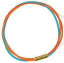 【納期約3-4週間】セブ SEV スポーツネックレス ルーパータイプ3G 54cm オレンジ2本/ライトブルー(4)