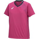 asics アシックス バレーボール WsプラシャツHS半袖 XW6199 レディース Bピンク/ネイビー<店頭在庫限り>