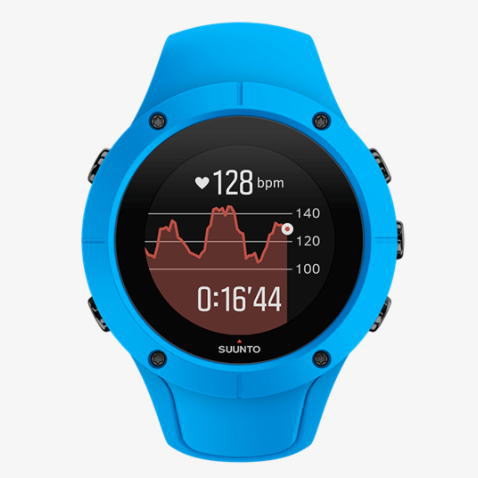 SUUNTO スント GPSスポーツアウトドアウォッチ心拍計 SPARTAN TRAINER WRIST HR Blue SS023002000 ＜店頭在庫限り＞