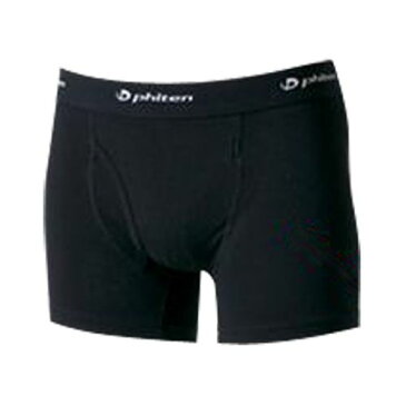 phiten ファイテン MENS UNDERGEAR ボクサーブリーフ ブラック M JF951004