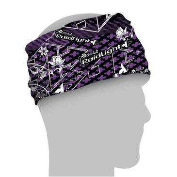 RaidLight レイドライト ヘッドウエア Pass mountain パスマウンテン ヘッドバンド GLGWS15 ブラック/パープル<店頭在庫限り>